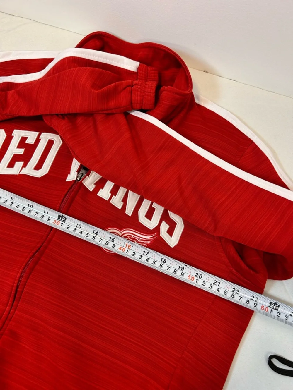 G-III‎ Sports by Carl Banks Detroit Red Wings Red Full-Zip Jacket Men’s Large